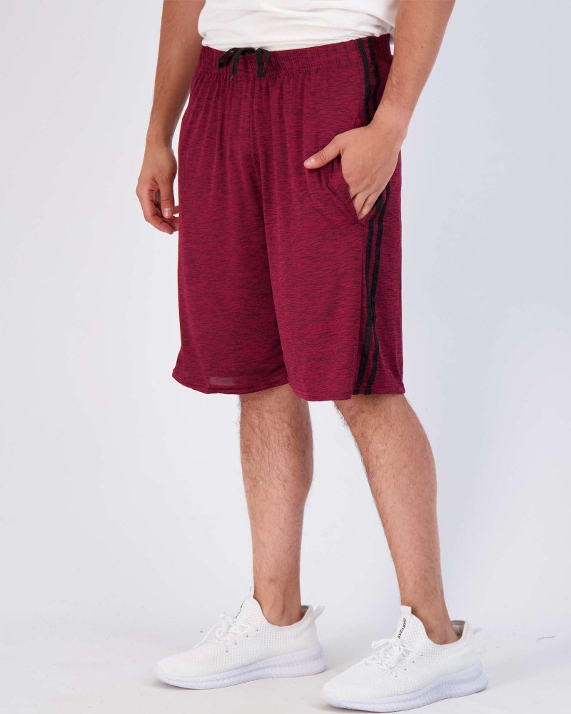 REALESSENTIALS Real Essentials Menâ€™s 5 Pack: 9" Dry-Fit Shorts â€“ Athletic Gym, Workout, Basketball, Running, Casual Lounge Active Pockets, Set 3, XL - Image 2
